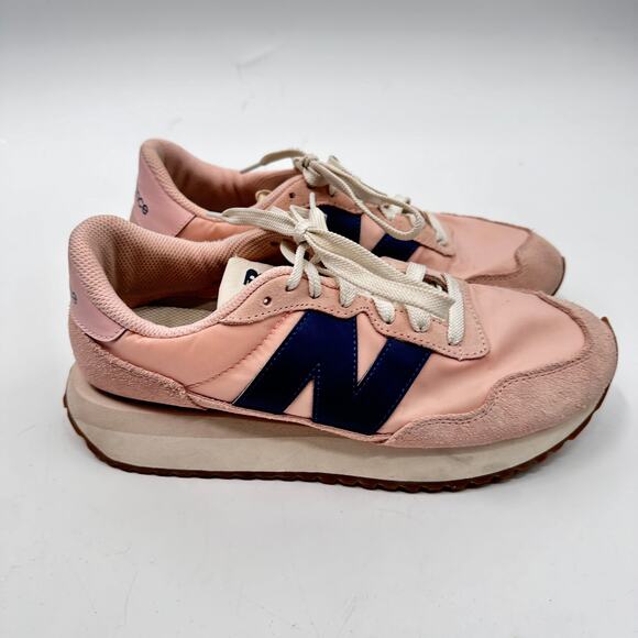 NEW BALANCE Women's 237 Sneakers - Nimbus Cloud/White/Moonbeam / 8.5 - Picture 4 of 13